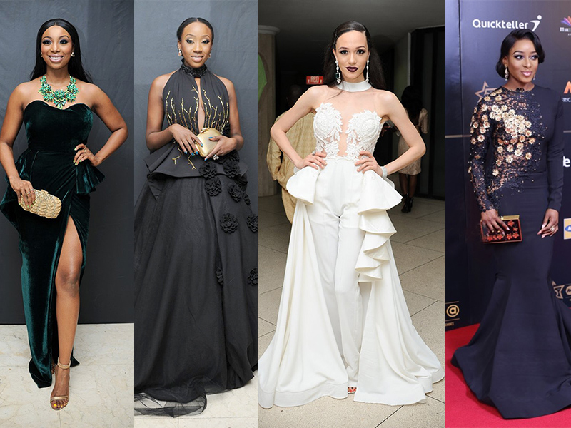 Still On Amvca 2017; Here Are The Celebrity Red Carpet  Looks That Stole The Show