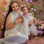 Reality TV star, Nengi, shares lovely photos as her daughter, Alani, turns one